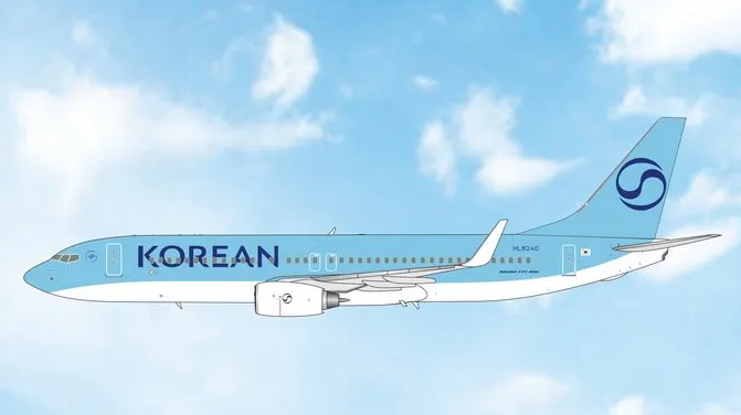 PH04730 | Phoenix 1:400 | Boeing 737‑800 w/ Winglets Korean Air HL8240 | is due September 2026