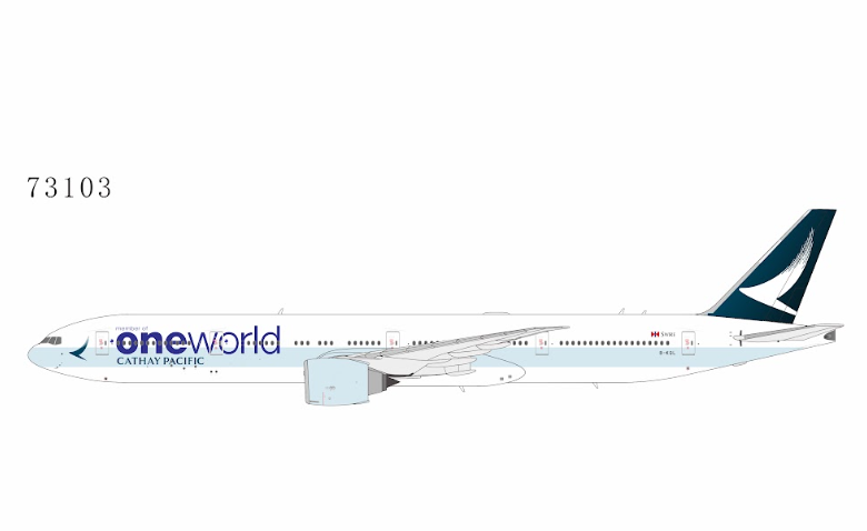 NG73103 | NG Models 1:400 | Boeing 777-300ER Cathay Pacific B-KQI Oneworld | is due September 2026