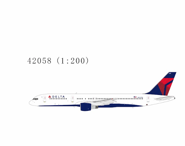 NG42058 | NG Models 1:200 | Boeing 757-200 Delta Air Lines N669DN (without winglets) (with stand) | is due September 2026