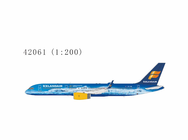 NG42061 | NG Models 1:200 | Boeing 757-200/w Icelandair TF-FIR Vatnajokull Glacier (with stand) | is due September 2026