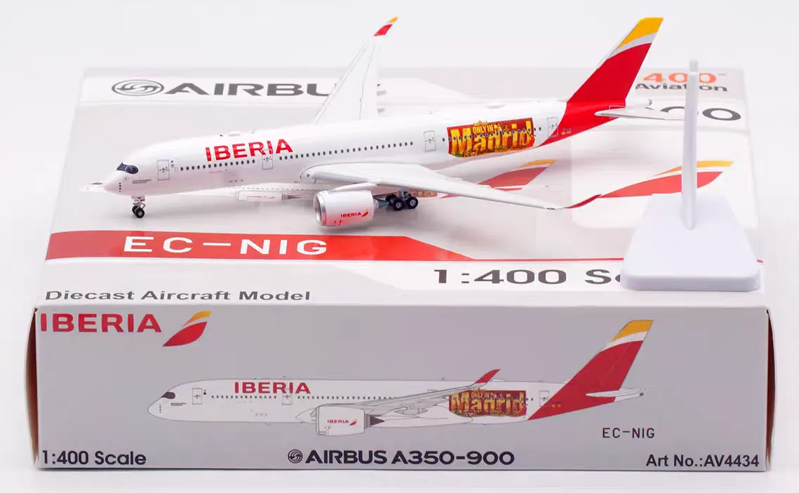 AV4434 | Aviation 400 | Airbus A350-900 Iberia EC-NIG Only in Madrid | is due July 2026