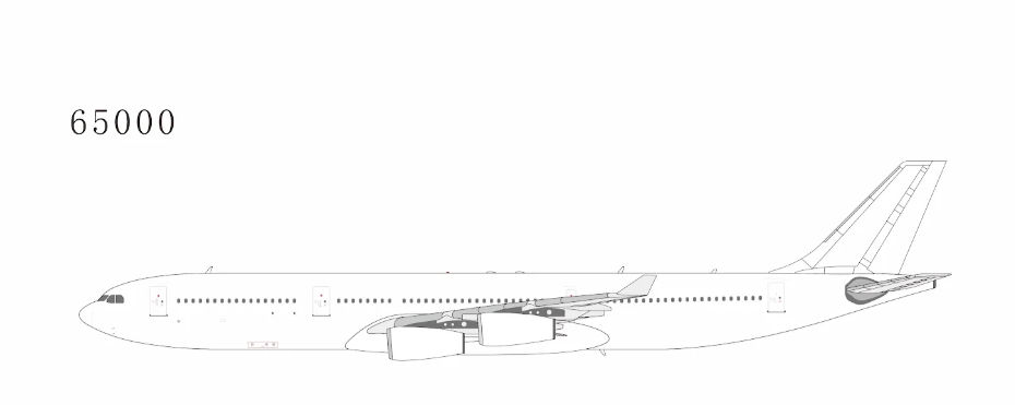 NG65000 | NG Models 1:400 | Airbus A340-300 Blank Model | is due September 2026