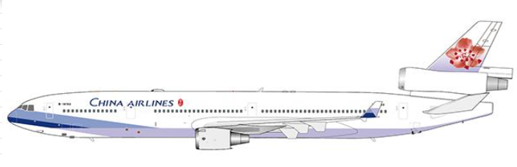 XX4457 | JC Wings 1:400 | McDonnell Douglas MD-11 China Airlines Reg: B-18152