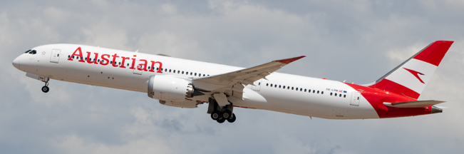 XX40263 | JC Wings 1:400 | Boeing 787-9 Dreamliner, Austrian Airlines OE-LPM