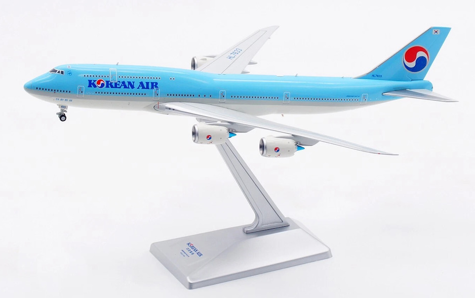 B631201 | HX Models 1:400 | Boeing B747-8 Korean Air HL7633 Standard Version | is due July 2025