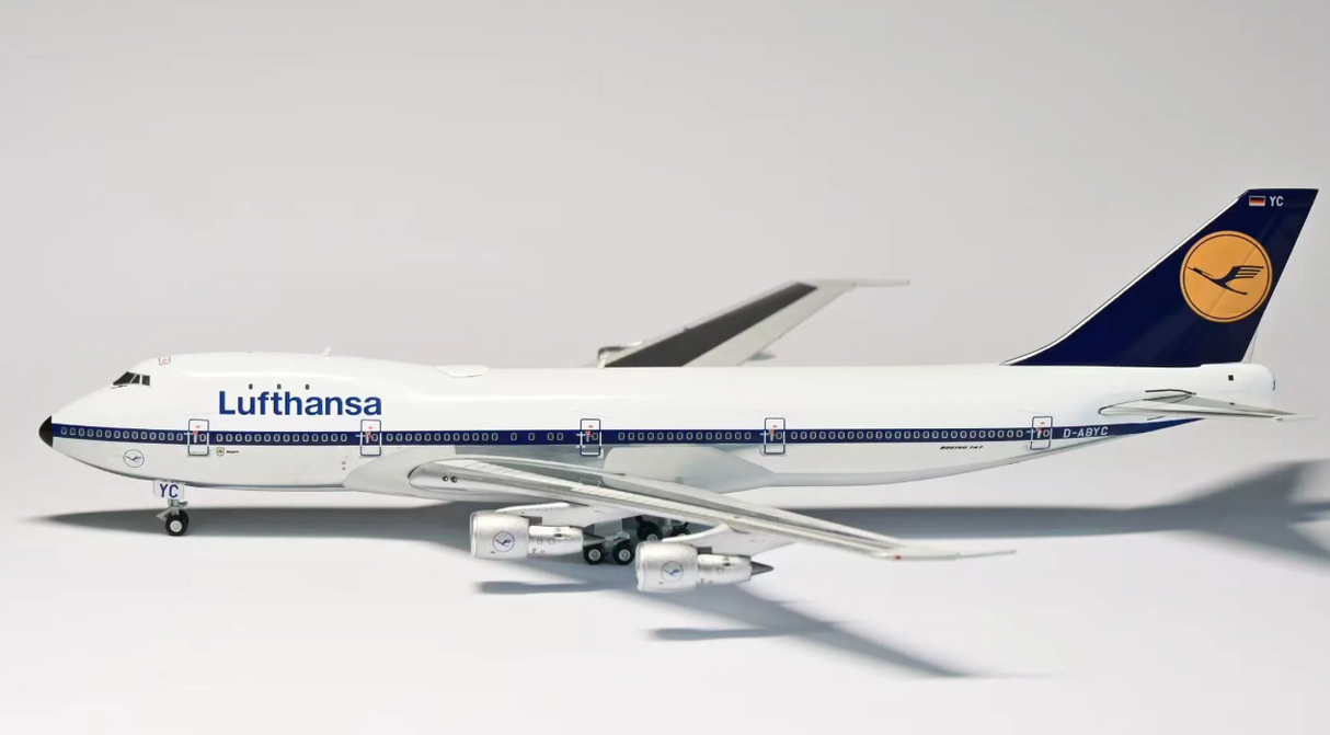 YY74103 | YY Wings 1:400 | Boeing 747‑100 Lufthansa D-ABYC Bayern | is due August 2026