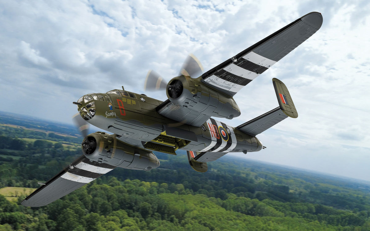 AA35316 | Corgi 1:72 | North American Mitchell Mk.III - HD372 'VO-B' - 'Grumpy' | is due Dec 2026