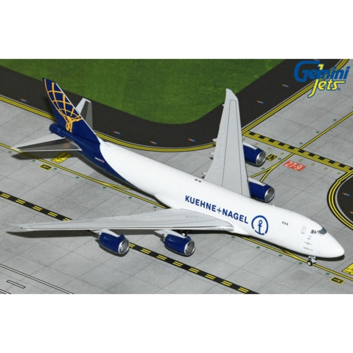 GJGTI2203 | Gemini Jets 1:400 | Boeing 747-8F ATLAS AIR/KUEHNE+NAGEL N862GT SECOND TO LAST B747