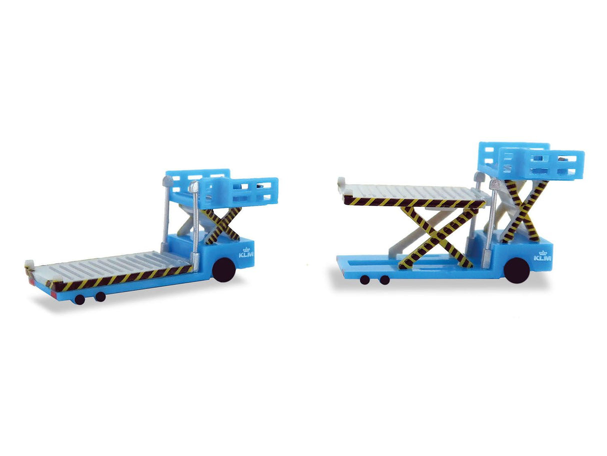 520621-002 | Herpa Wings 1:500 | Airport accessories Blue Container Loader (2 pieces)