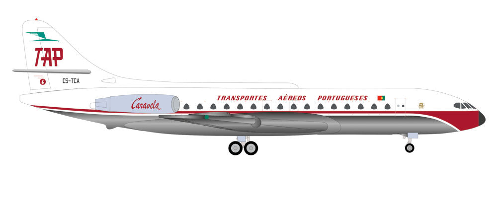 538503 | Herpa Wings 1:500 | Caravelle TAP Air Portugal Sud Aviation CS-TCA Goa | is due July 2025
