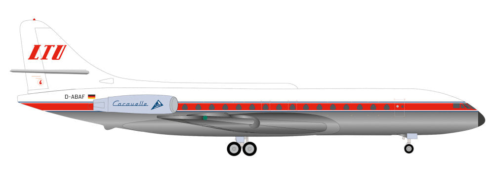 538527 | Herpa Wings 1:500 | LTU Sud Aviation Caravelle – D-ABAF Nordrhein-Westfalen | is due July 2025