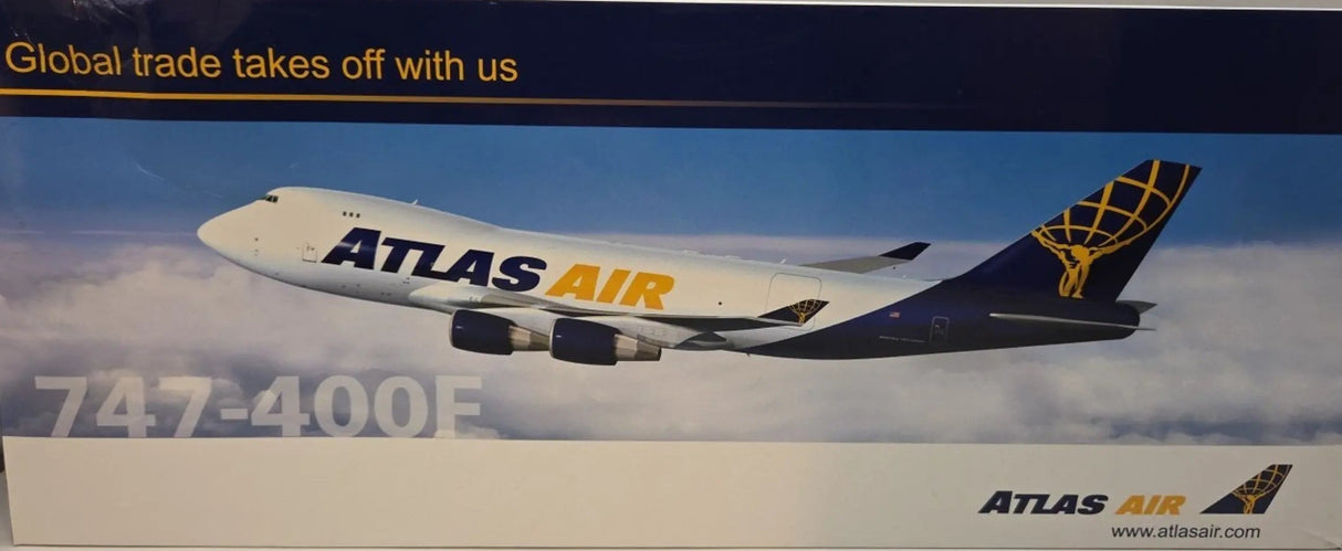 SKRATLAS | Skymarks Models 1:200 | Boeing 747-400F Atlas Air (with gear)