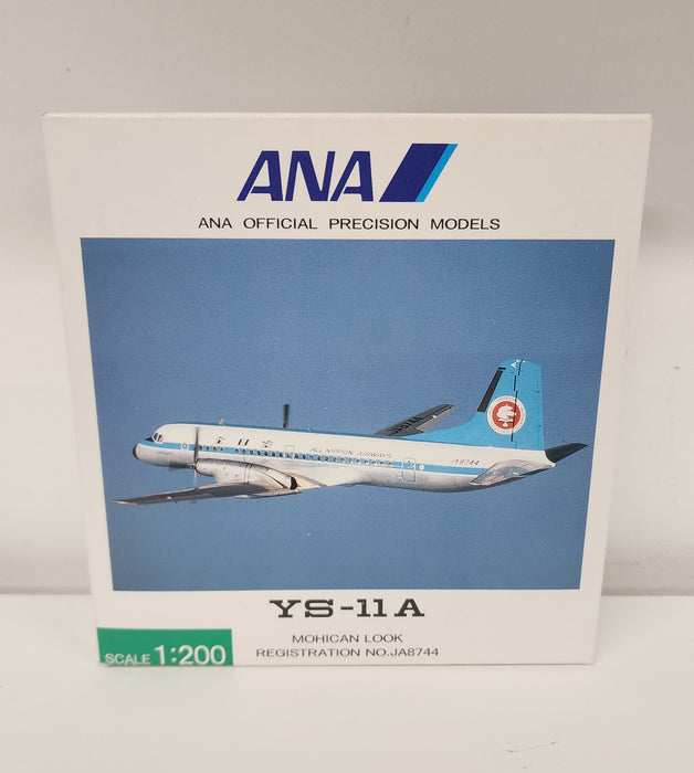 YS21102 | Hogan Die-cast 1:200 | NAMC YS-11A ANA All Nippon Airways 'Mohican Look' JA8744 PRE OWNED