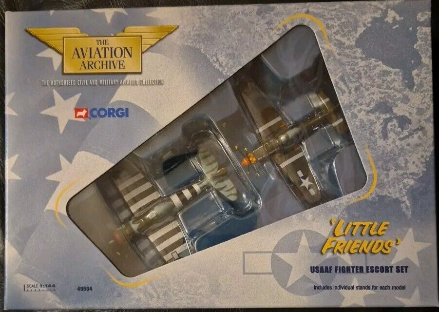 49504 | Corgi 1:144 Military | USAAF Fighter Escort Set