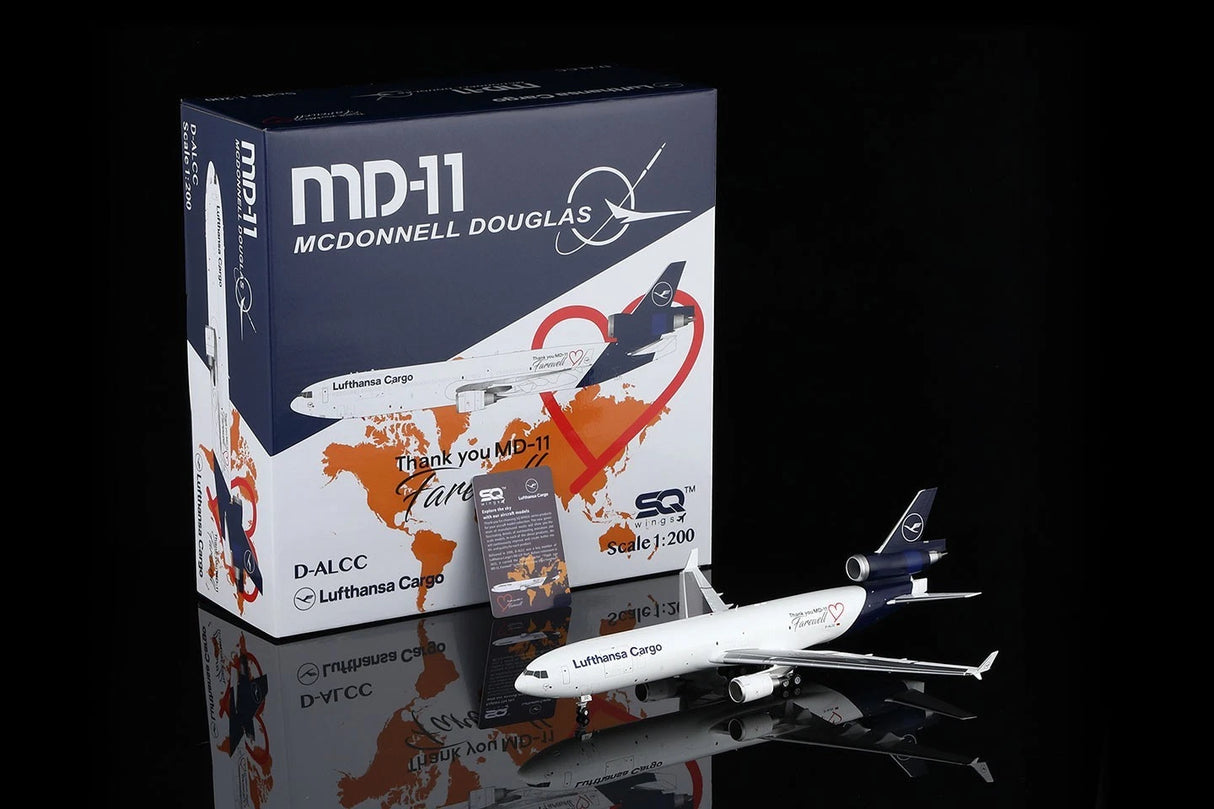 L2104C | SQ Wings 1:200 | MD-11 Lufthansa Cargo D-ALCC Interactive