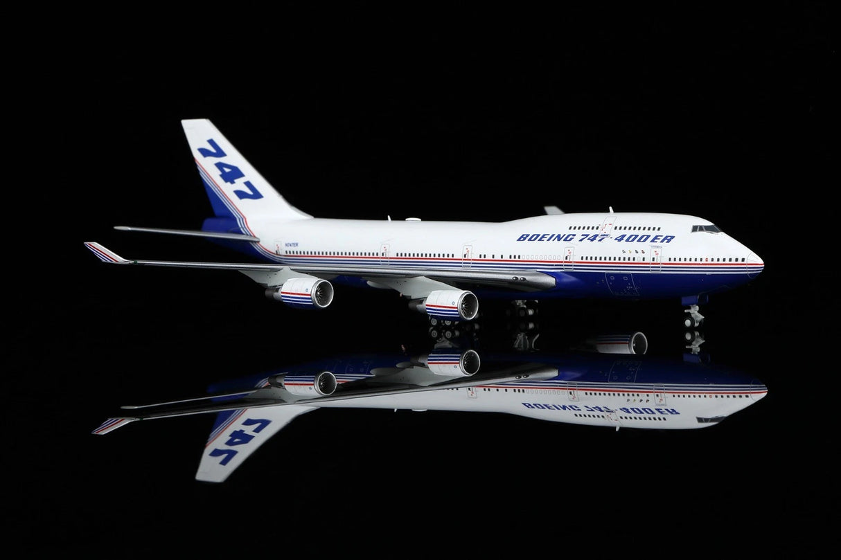 B611601F | HX Models | Boeing 747-400 Boeing Company N747ER Flaps Down
