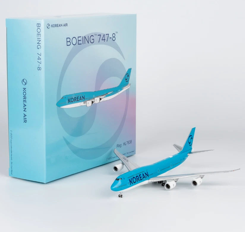 NG78042 | NG Models 1:400 | Boeing 747-8 Korean Air HL7638 (2025's livery)