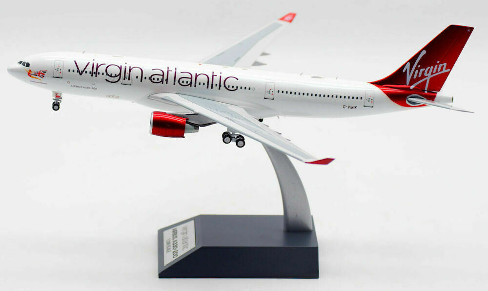 B-VR-332-IK | Blue Box 1:200 | Airbus A330-200 Virgin Atlantic G-VMIK (with stand)
