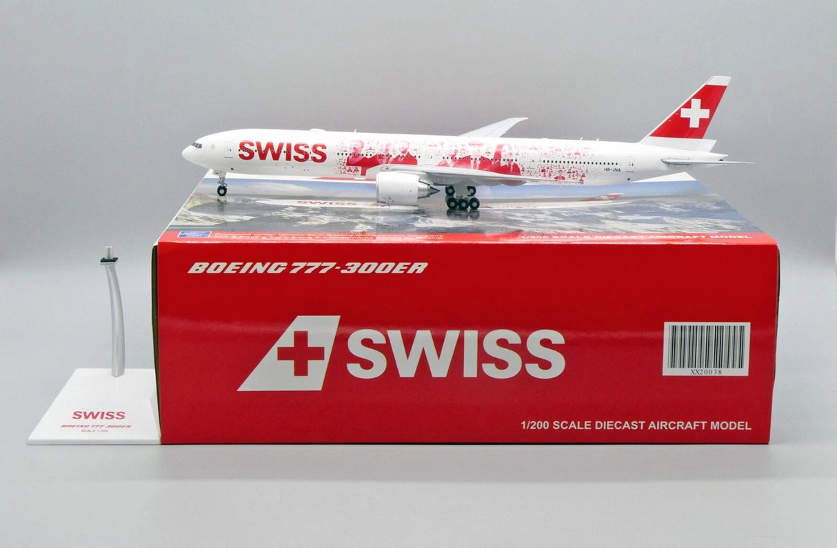 XX20038 | JC Wings 1:200 | Boeing 777-300ER Swiss Faces of Swiss HB-JNA