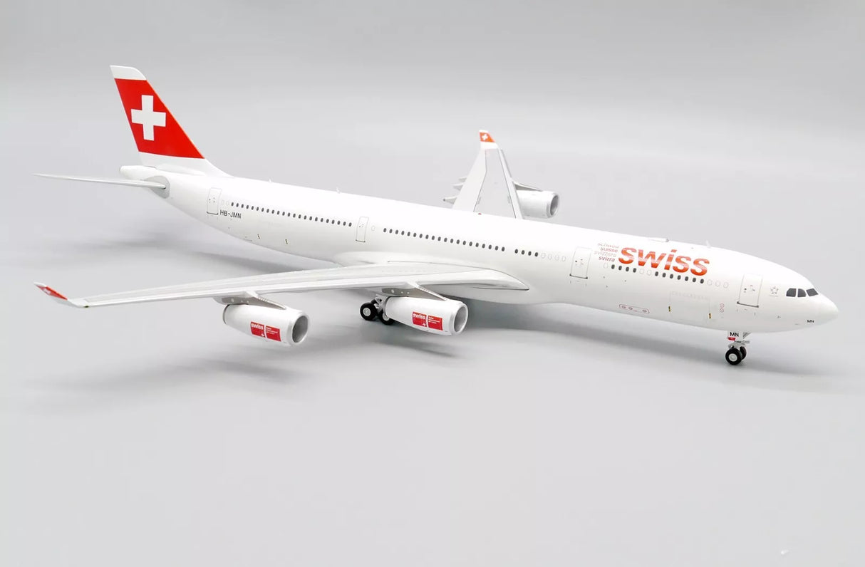 XX20214 | JC Wings 1:200 | Airbus A340-300 Swiss OC HB-JMN | is due February 2025