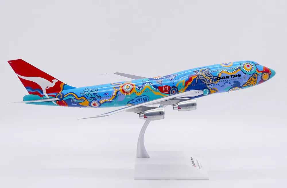 XX20374 | JC Wings 1:200 | Boeing 747-300 Qantas Nalanji Dreaming VH-EBU (Awaiting Stock)