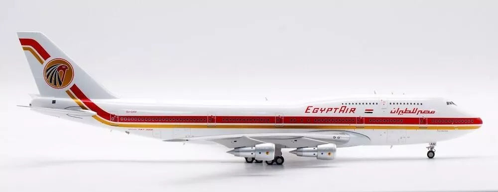 IF743MS0122 | InFlight200 1:200 | Boeing 747-366M EgyptAir SU-GAM (with stand)