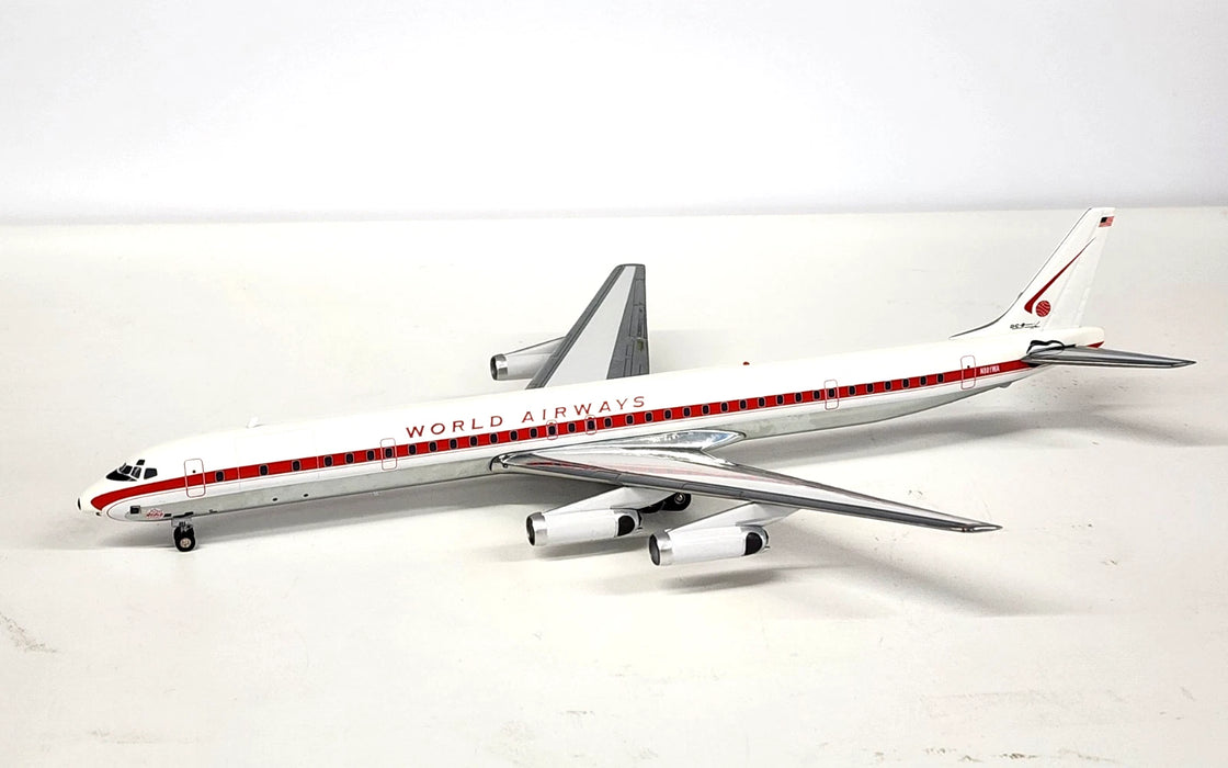 IF863014 | InFlight200 1:200 | DC-8-63 World Airways N801WA (polished)