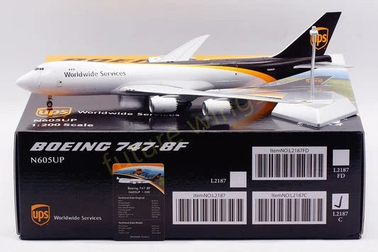 L2187 | SQ Wings 1:200 | Boeing 747-8F UPS N605UP