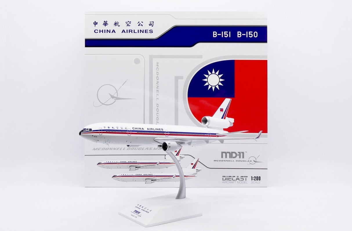 XX20415 | JC Wings 1:200 | McDonnell Douglas MD-11 China Airlines B-151