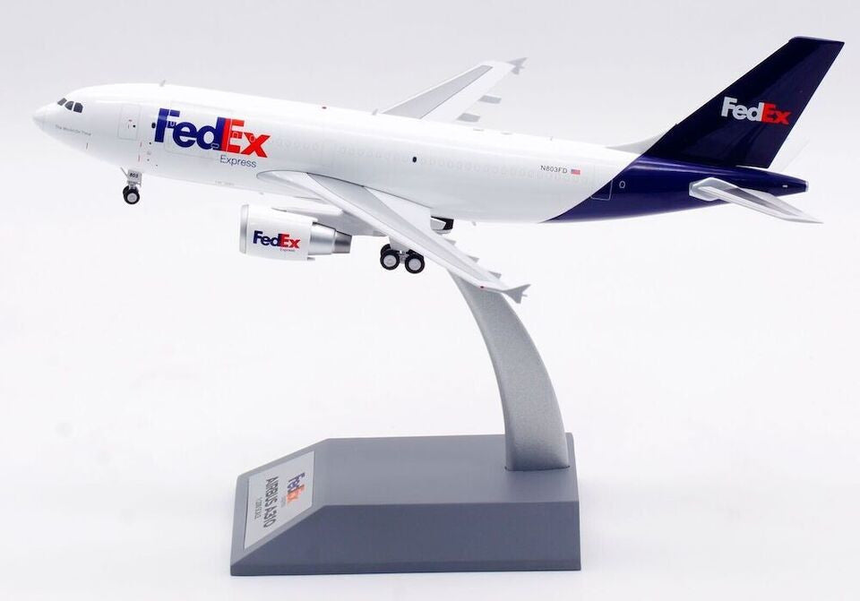 WB-A310-FD-803 | WB Models 1:200 | Airbus A310-324F FedEx N803FD (with stand)