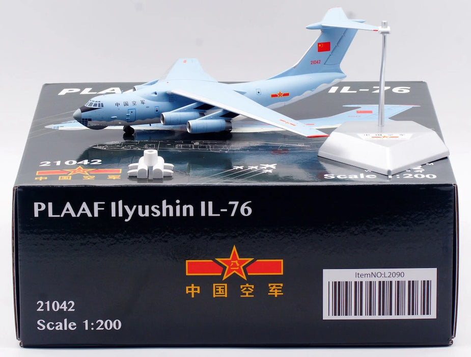 L2090 | SQ Wings 1:200 | Ilyushin IL76 PLAAF 21042