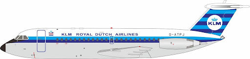 IF111KL1025 | InFlight200 | BAC 111-301AG KLM - Royal Dutch Airlines One-Eleven G-ATPJ with stand | is due October 2025