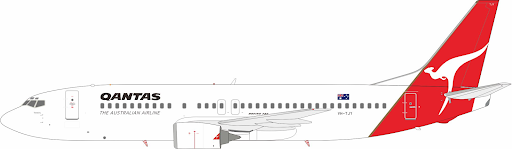 IF734QF0524 | InFlight200 | Boeing 737-476 Qantas VH-TJY with stand | is due November 2025