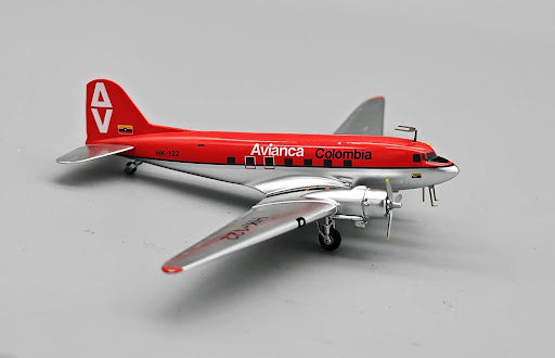 JP60-AV-DC-HK122 | JP60 Models 1:200 | Douglas DC-3 -Avianca Colombia HK-122 HK-122 | is due May 2026