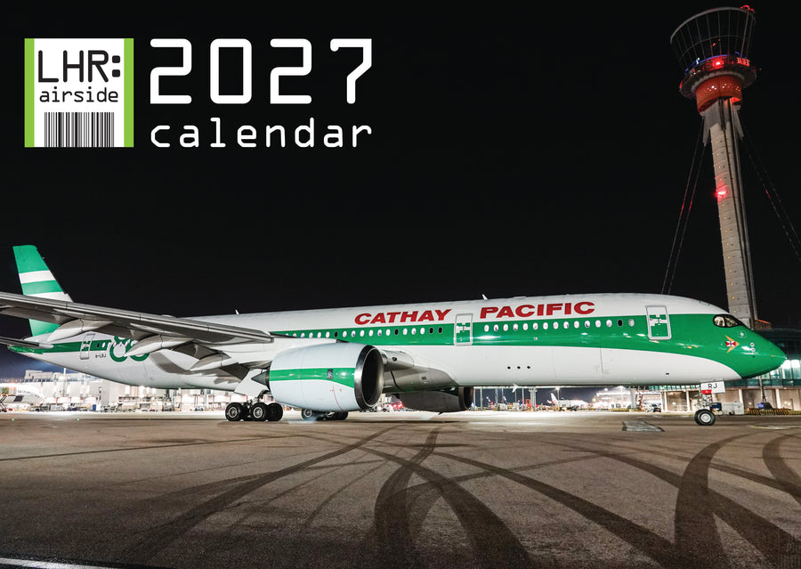 CARDTS350| Heathrow Airside Calendar 2027 (A3 size)