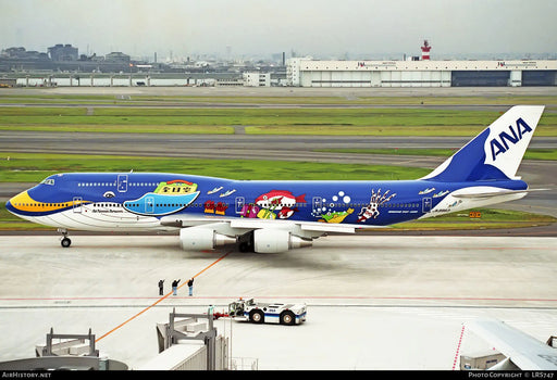 L2086 | SQ Wings 1:200 | Boeing B747-400D ANA Marine Jumbo JA88963 |