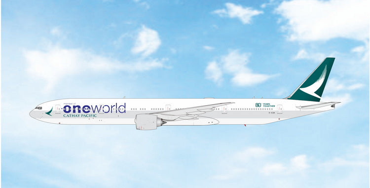 PH04743 | Phoenix 1:400 | Boeing 777-300ER Cathay Pacific B-KQN 'One World 80 years together' | is due November 2026