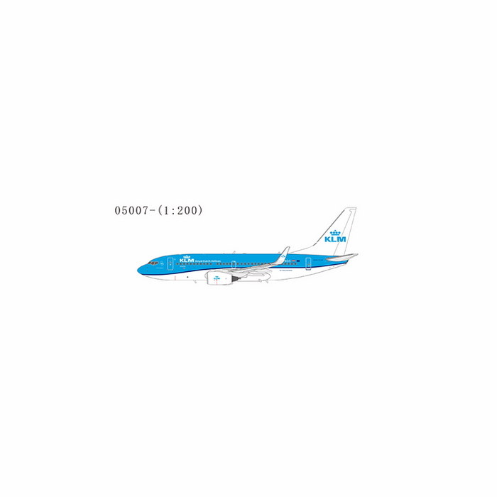 NG05007  | NG Models 1:200 | Boeing 737-700/w KLM - Royal Dutch Airlines  PH-BGG Koningseider | was due December 2024