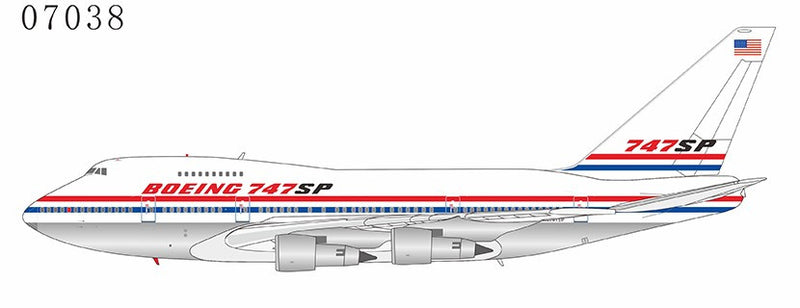 NG07038 | NG Models 1:400 | Boeing 747SP Boeing Company N747SP