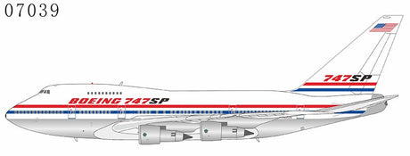 NG07039 | NG Models 1:400 | Boeing 747SP The Boeing Company N40135