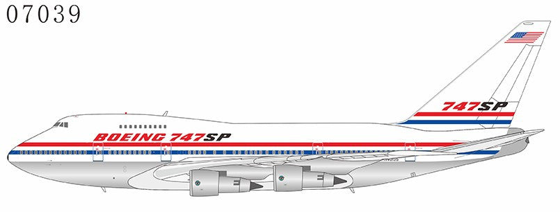 NG07039 | NG Models 1:400 | Boeing 747SP The Boeing Company N40135