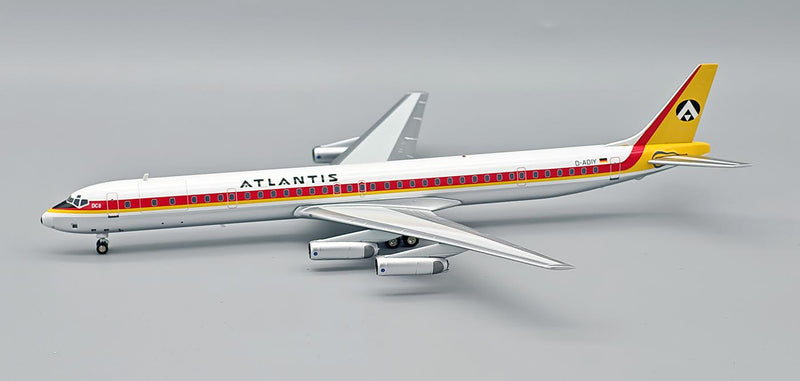 IF8630825 | InFlight200 | Atlantis McDonnell Douglas DC-8-63CF D-ADIY With Stand | is due November 2025