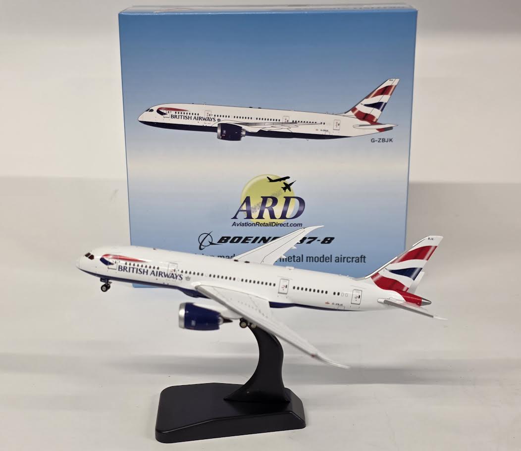 ARD4BA18 | ARD Models 1:400 | Boeing 787-8 British Airways Chatham G-ZBJK