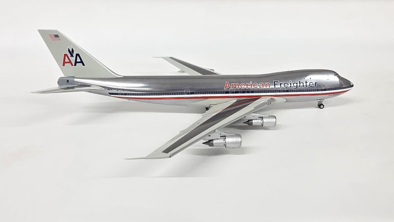 IF7410213BP | InFlight200 1:200 | Boeing 747-100 American Airlines Freighter N9676 (polished)