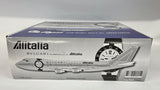 JFI-747-2-011 | JFox Models 1:200 | Boeing 747-200 Alitalia I-DEMS, 'Bulgari Aluminium' (with stand)