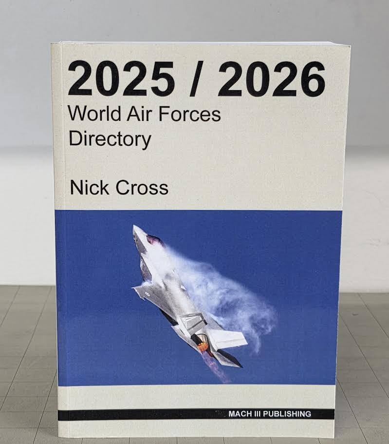 WAFD26 | Mach III Publishing Books | World Air Forces Directory 2025/2026