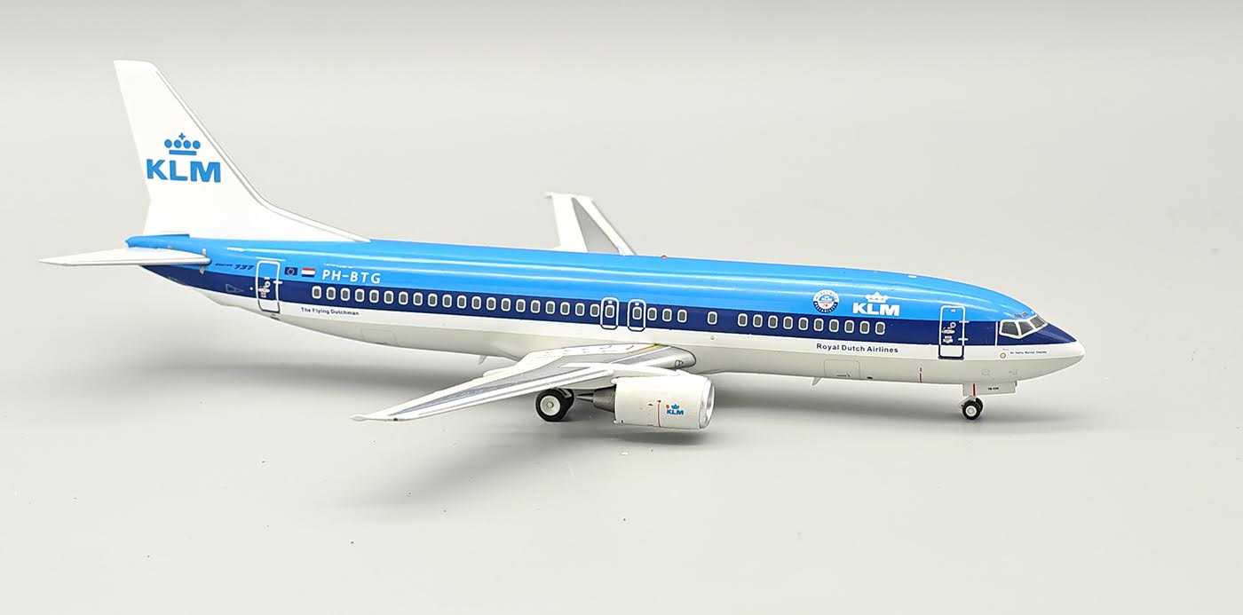 IF734KL0824 | InFlight200 | Boeing 737-406 KLM - Royal Dutch Airlines PH-BTG With Stand | is due October 2025