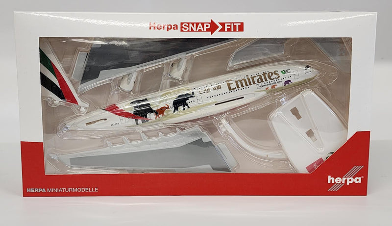 000-A380 | Herpa Snap-Fit 1:250 | Emirates A380 Animals A6-EER