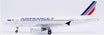 Airbus A319 die-cast model airplane in Air France livery with display stand included.