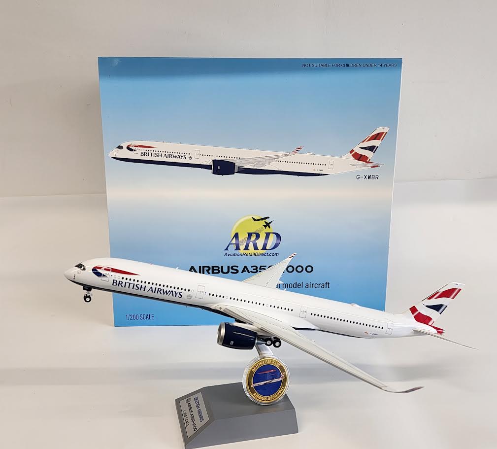 ARDBA131 | ARD Models 1:200 | Airbus A350-1041 British Airways G-XWBR